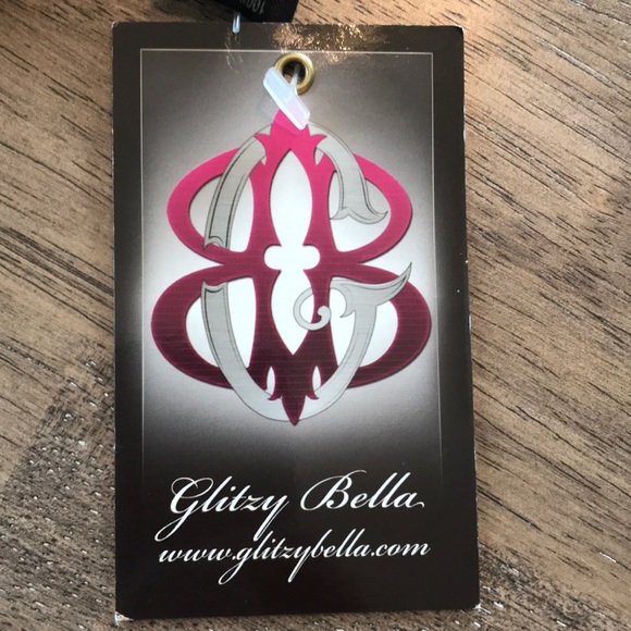 Glitzy Bella Scarf w/ Swarovski Stones💎 - Picture 3 of 5